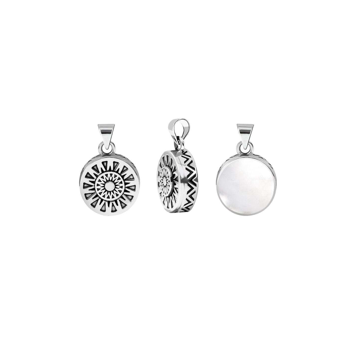 Double Faced Sun Pendant