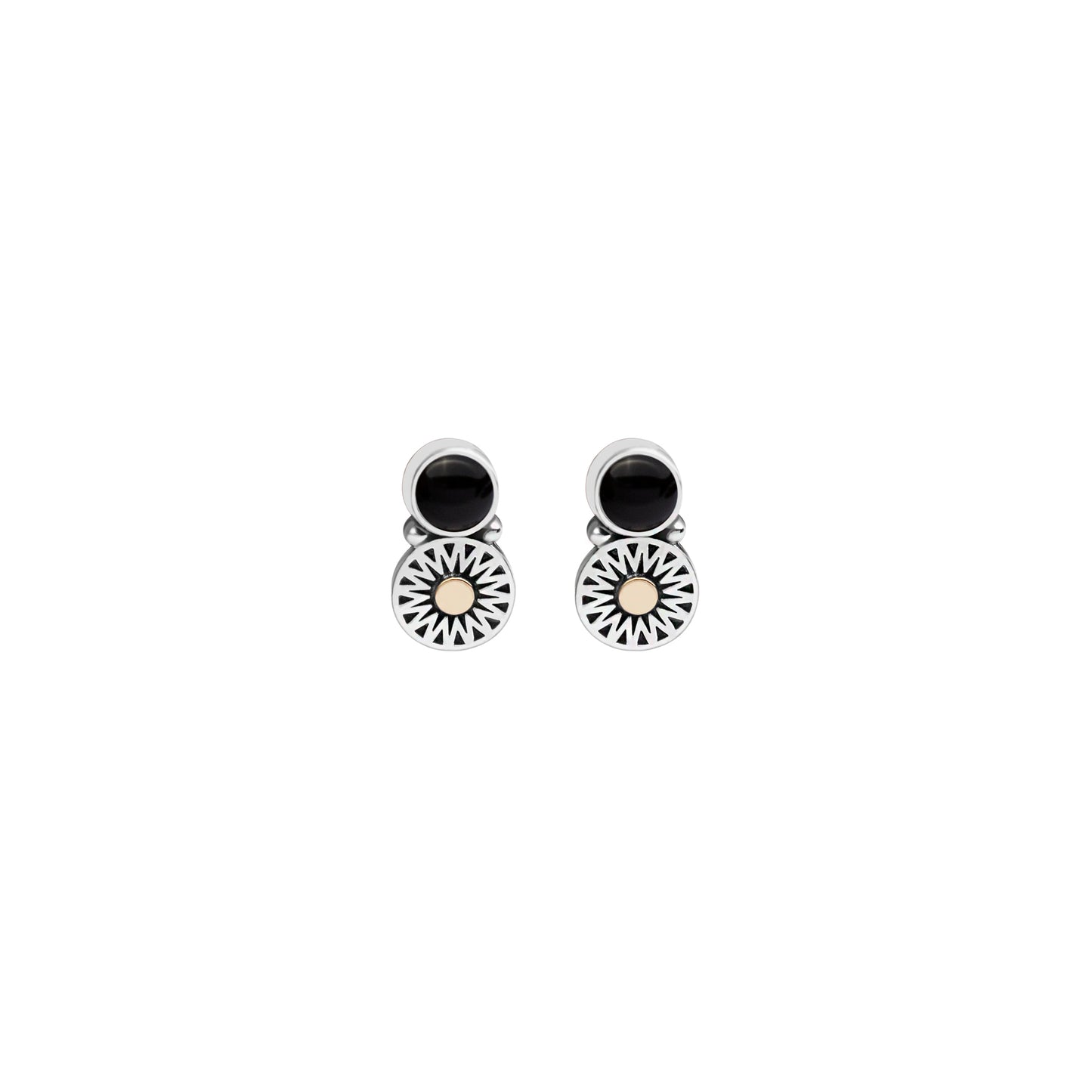 Stoned Sun Earrings