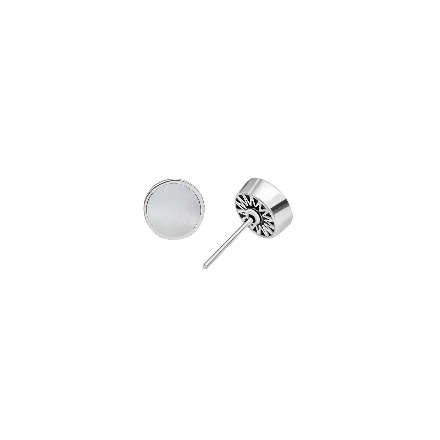 Studded Stone Earrings