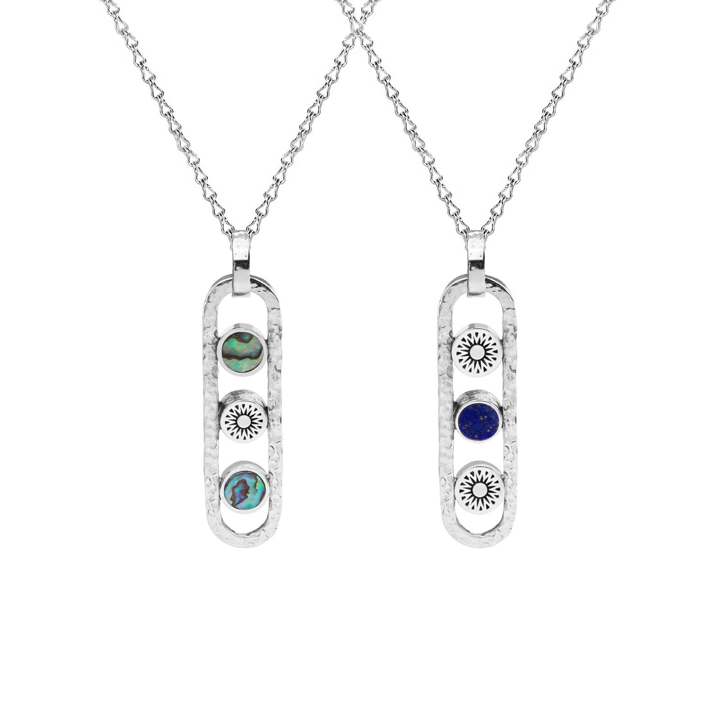Groove Sun Pendant (Double Sided)