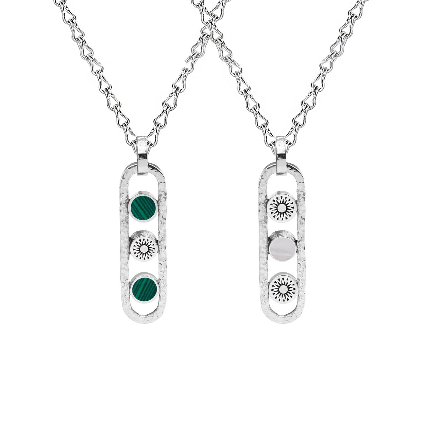 Groove Sun Pendant (Double Sided)