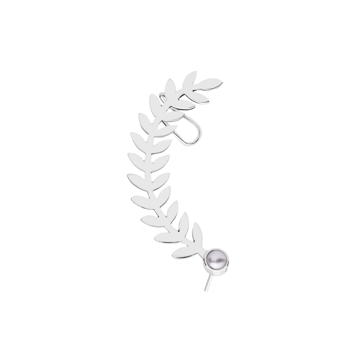 Olive Leaf Earring