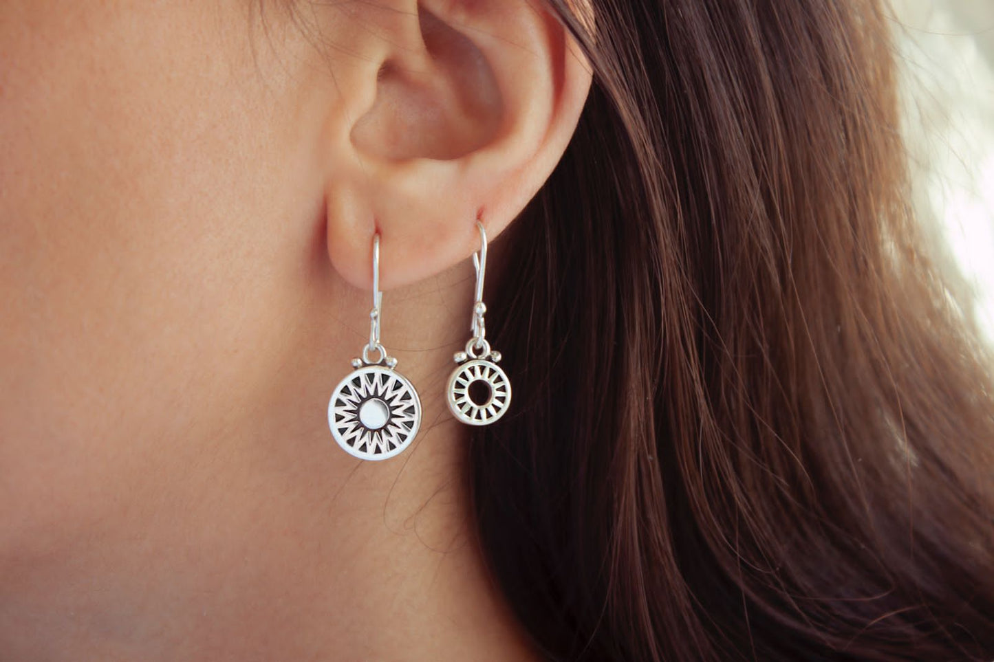 Hanging Crown Earrings