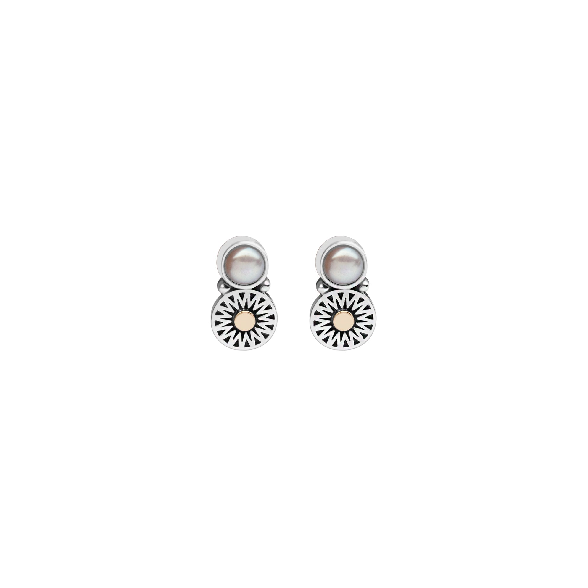 Stoned Sun Earrings