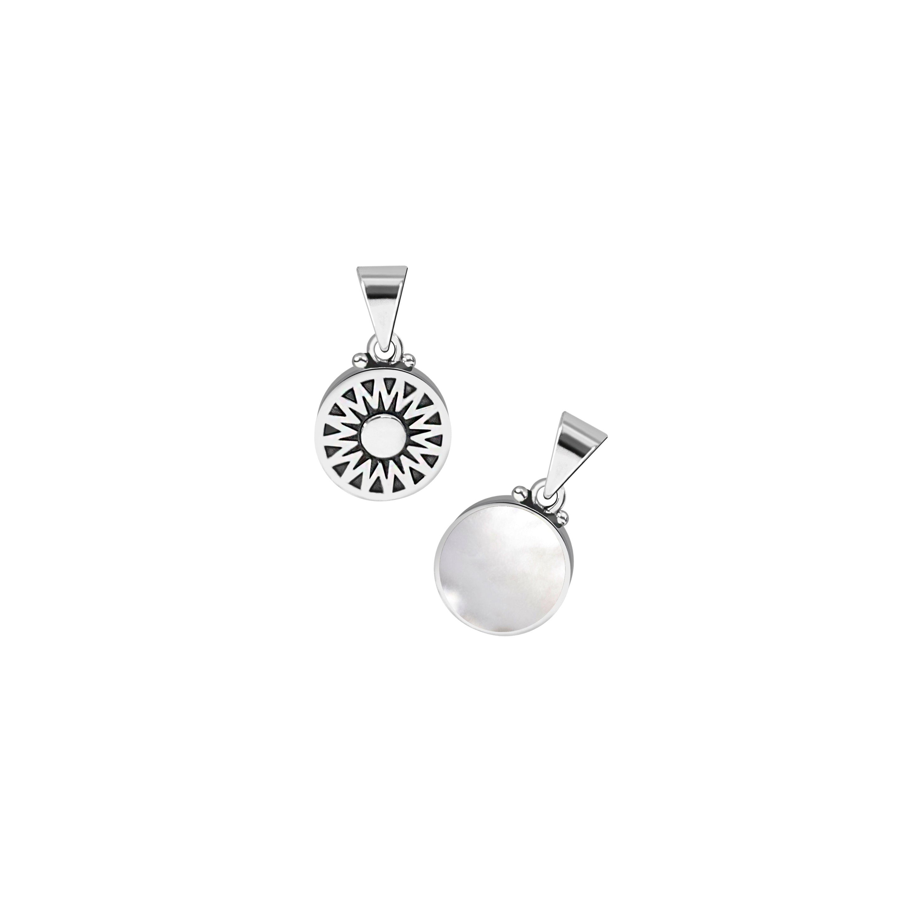 Mini Double Faced Pendant