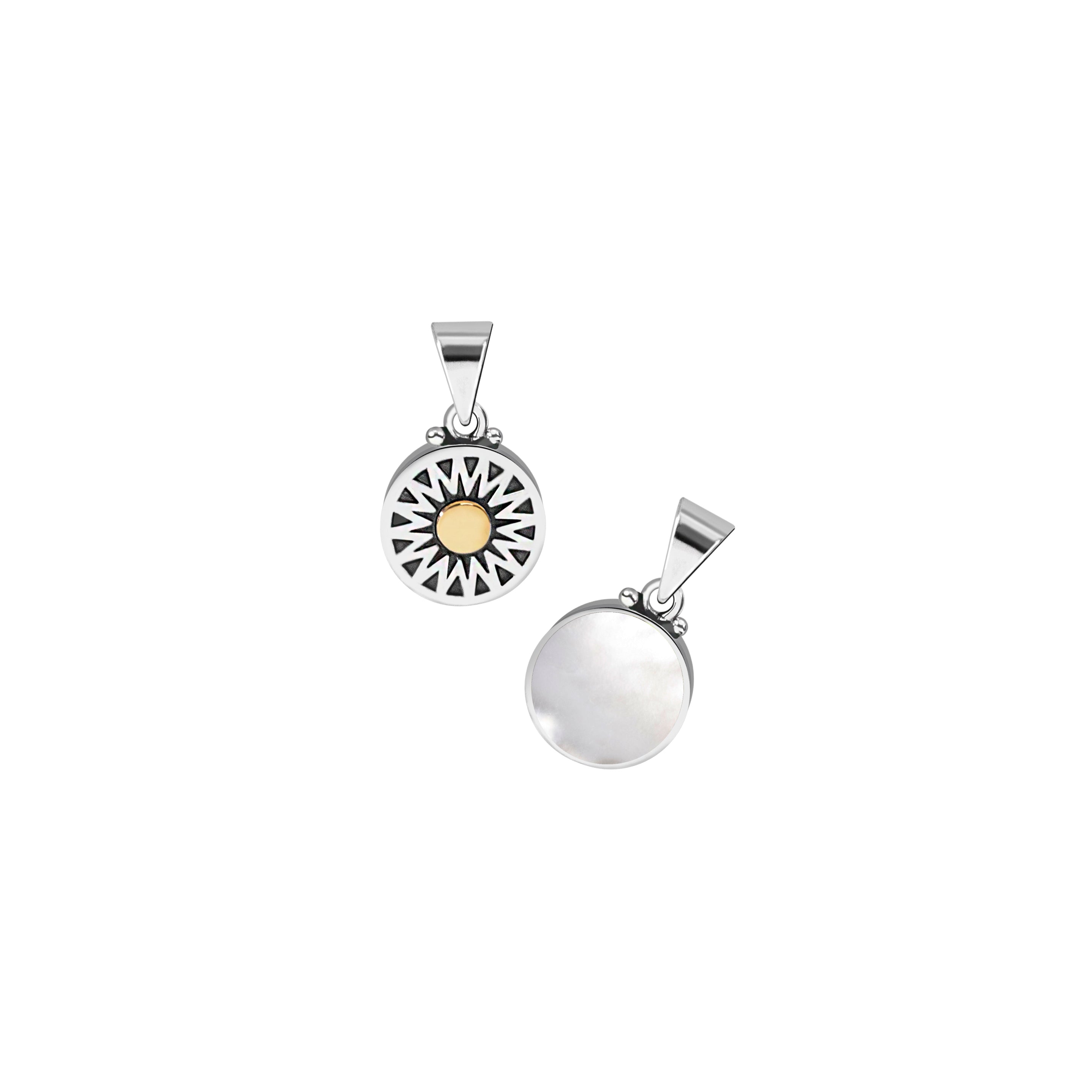 Mini Double Faced Pendant