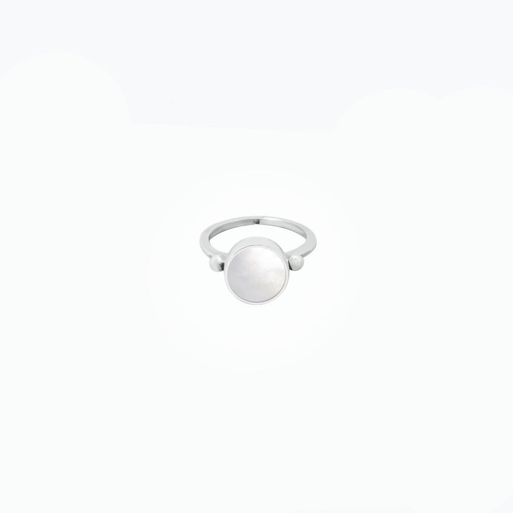 Studded Stone Ring