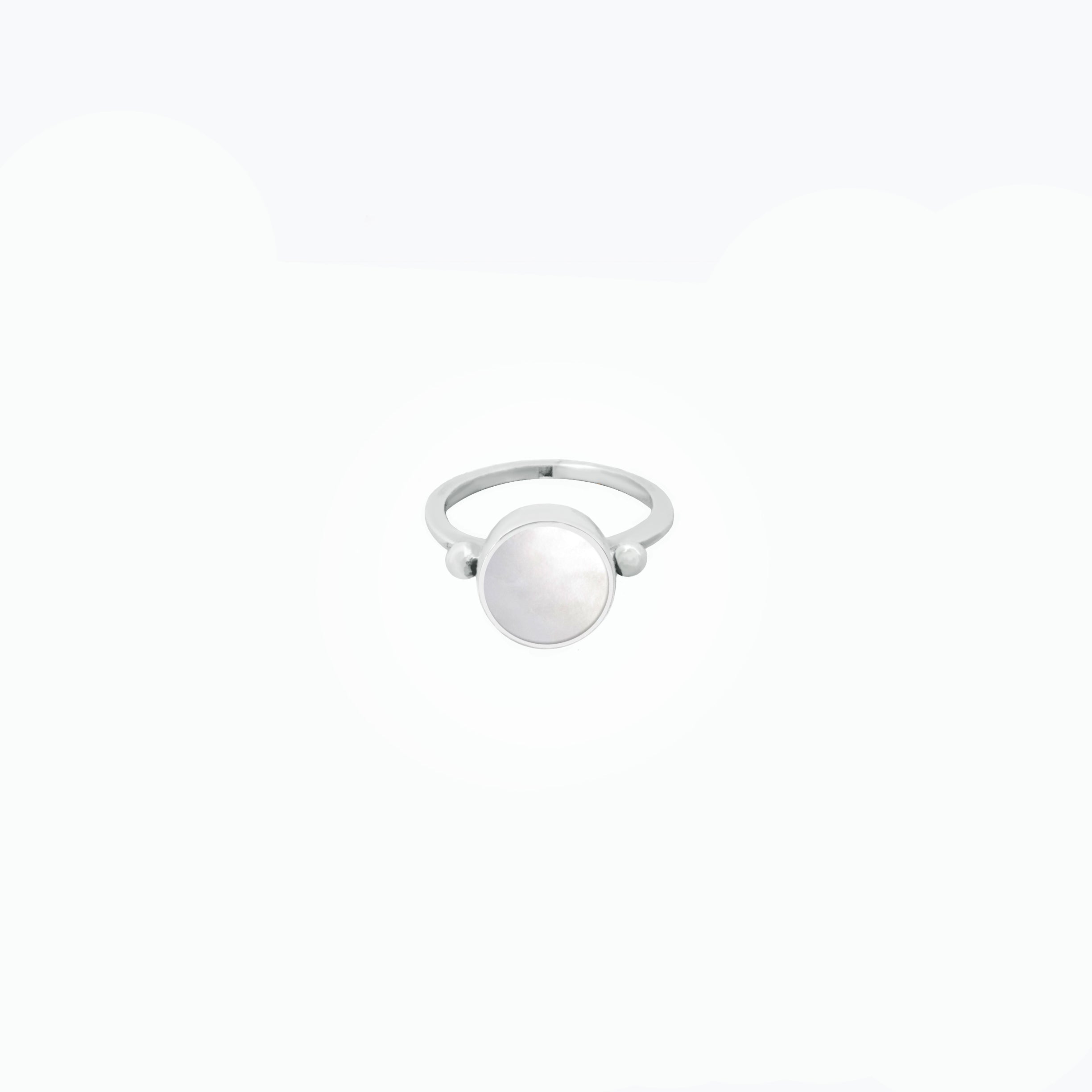 Studded Stone Ring
