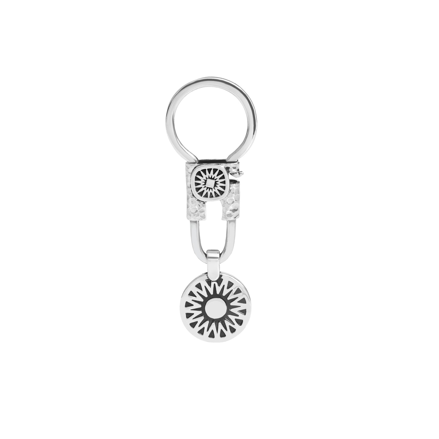 Solar Sun Keychain