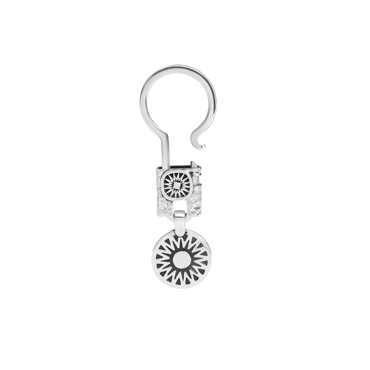 Solar Sun Keychain