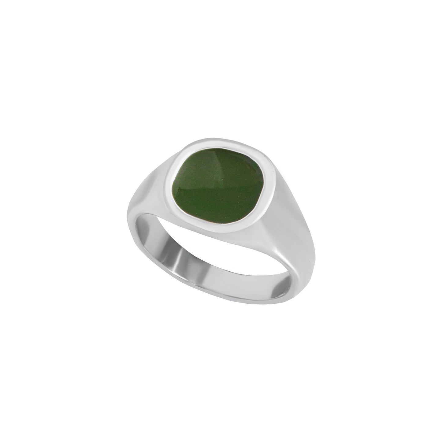 Squared Enamel Ring