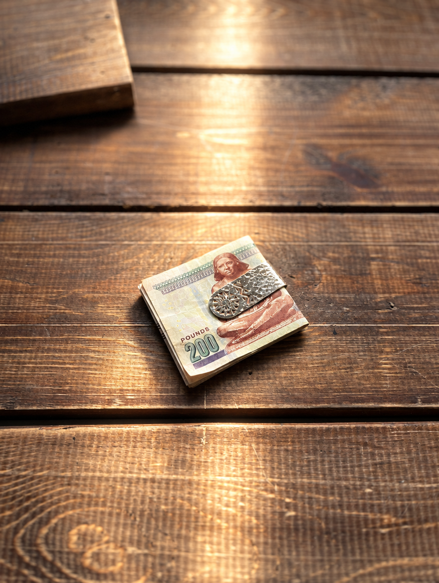 Exposed Sun Money Clip