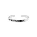 Silver Men Bangle.