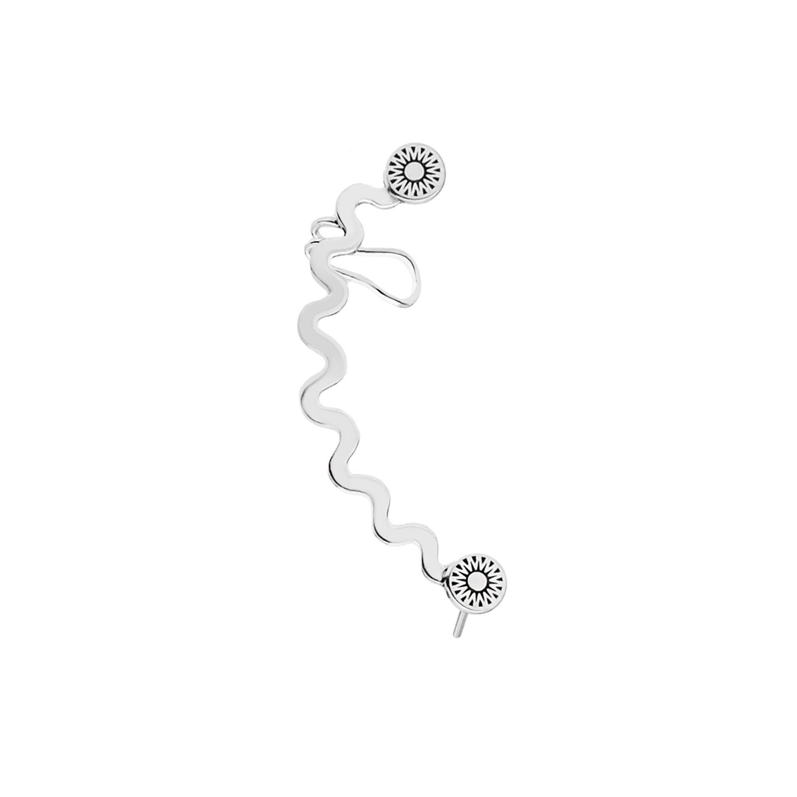 Wave Sun Earring
