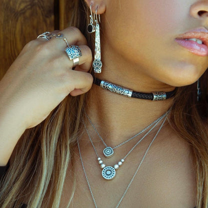 Sun Compass Necklace