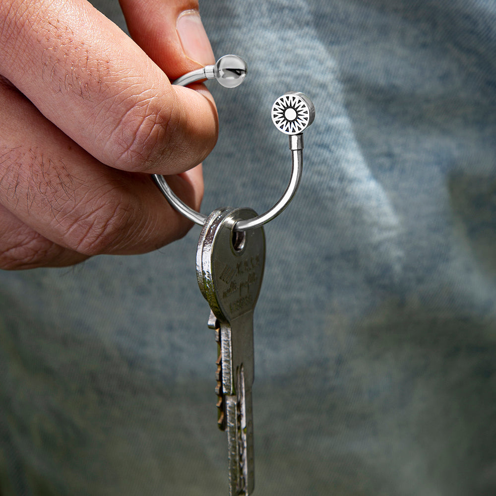 Cosmic Sun Keychain
