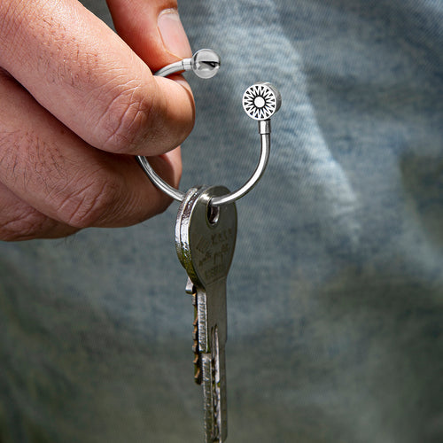 Cosmic Sun Keychain
