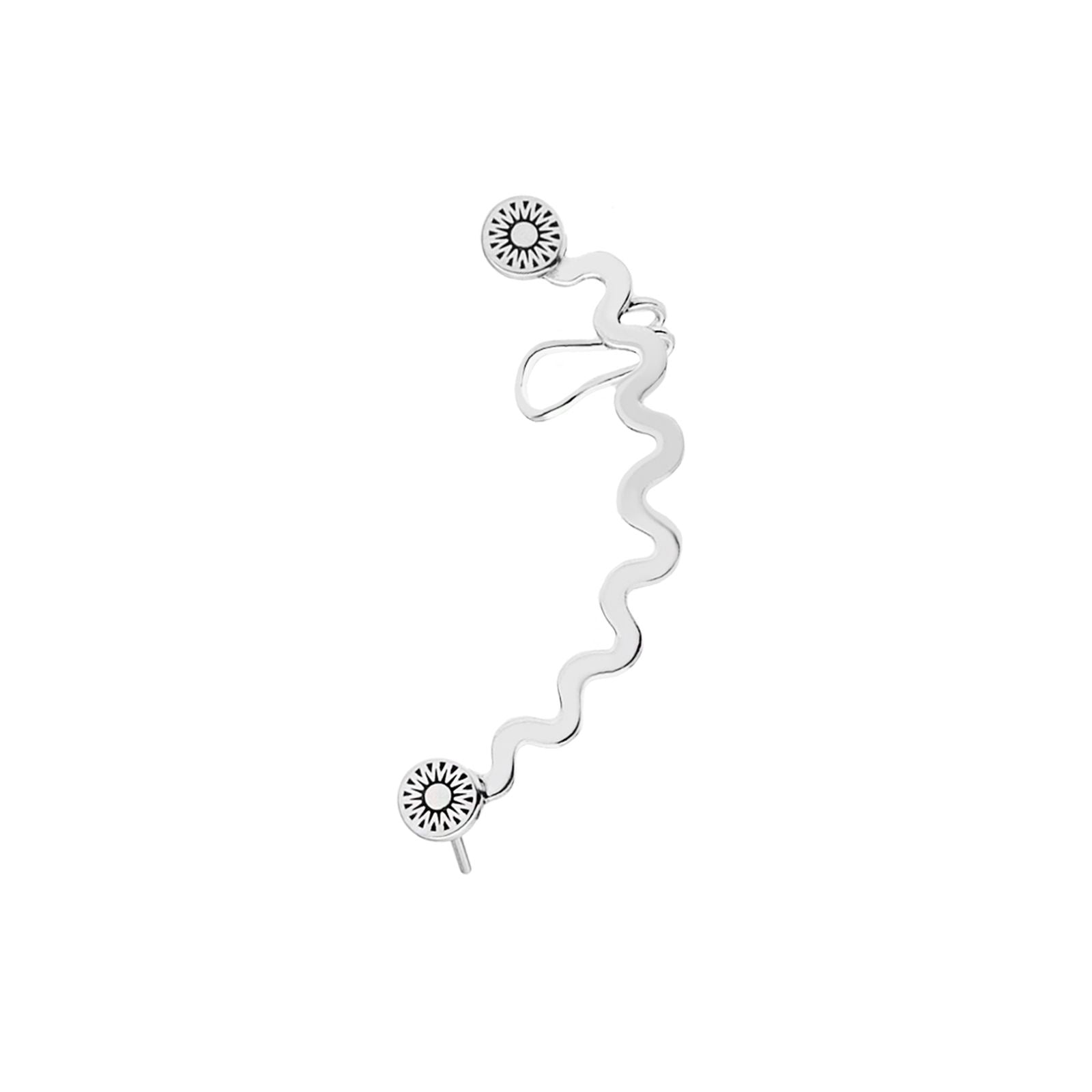 Wave Sun Earring