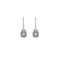 Sun Compass Hanging  Earrings
