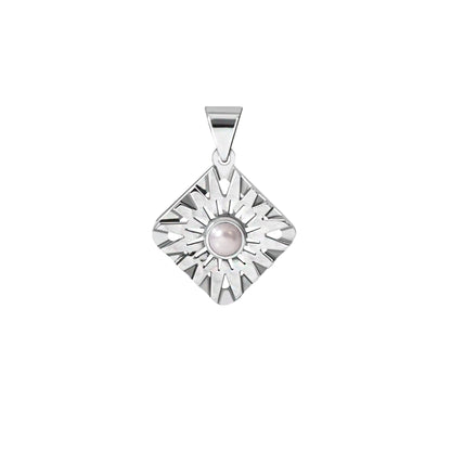 Squared Sun Ray Pendant