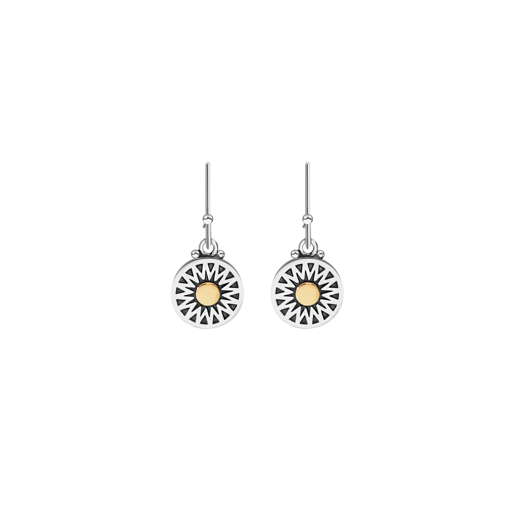 Hanging Crown Earrings