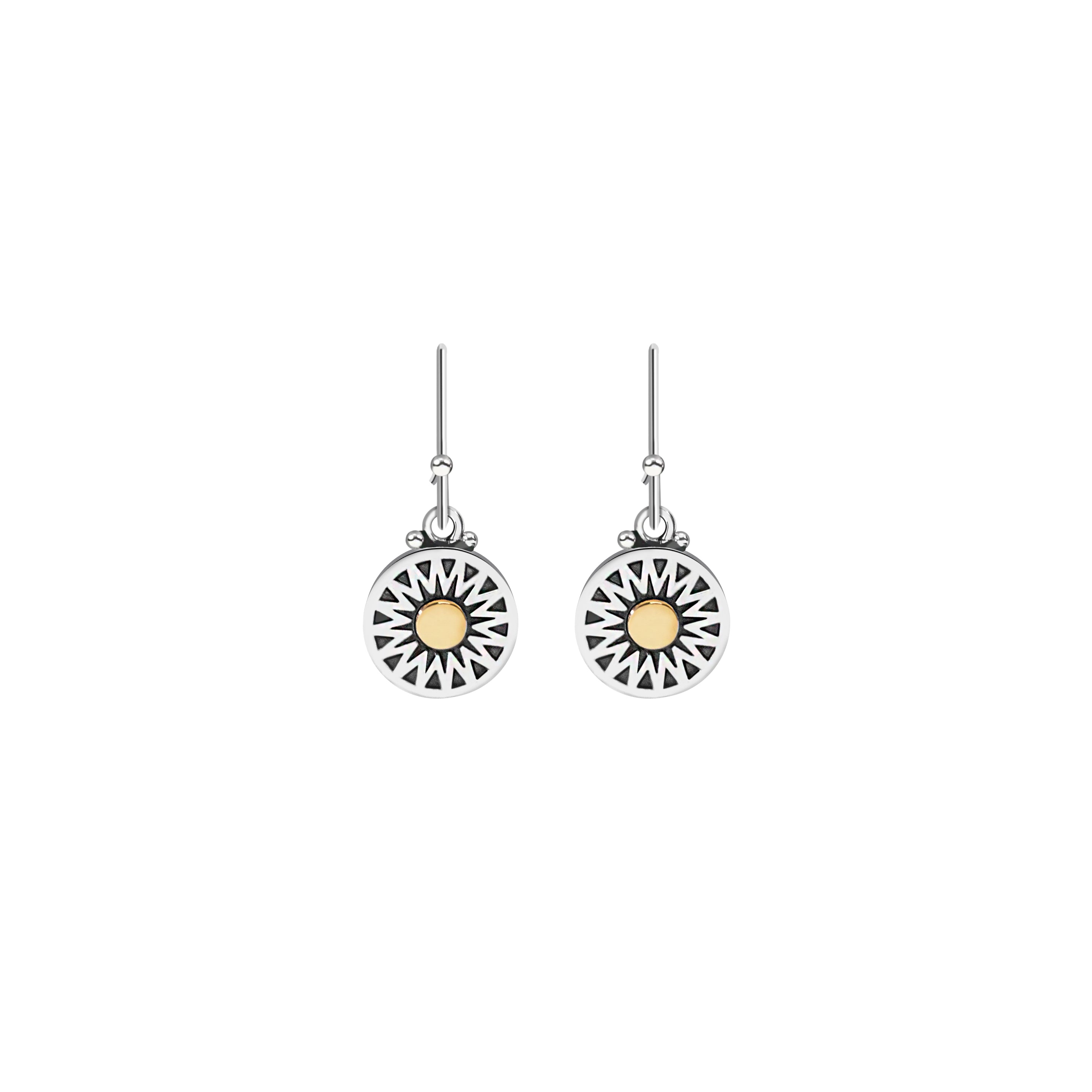 Hanging Crown Earrings