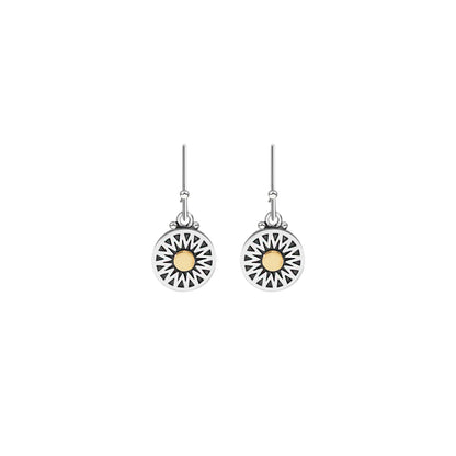 Hanging Crown Earrings