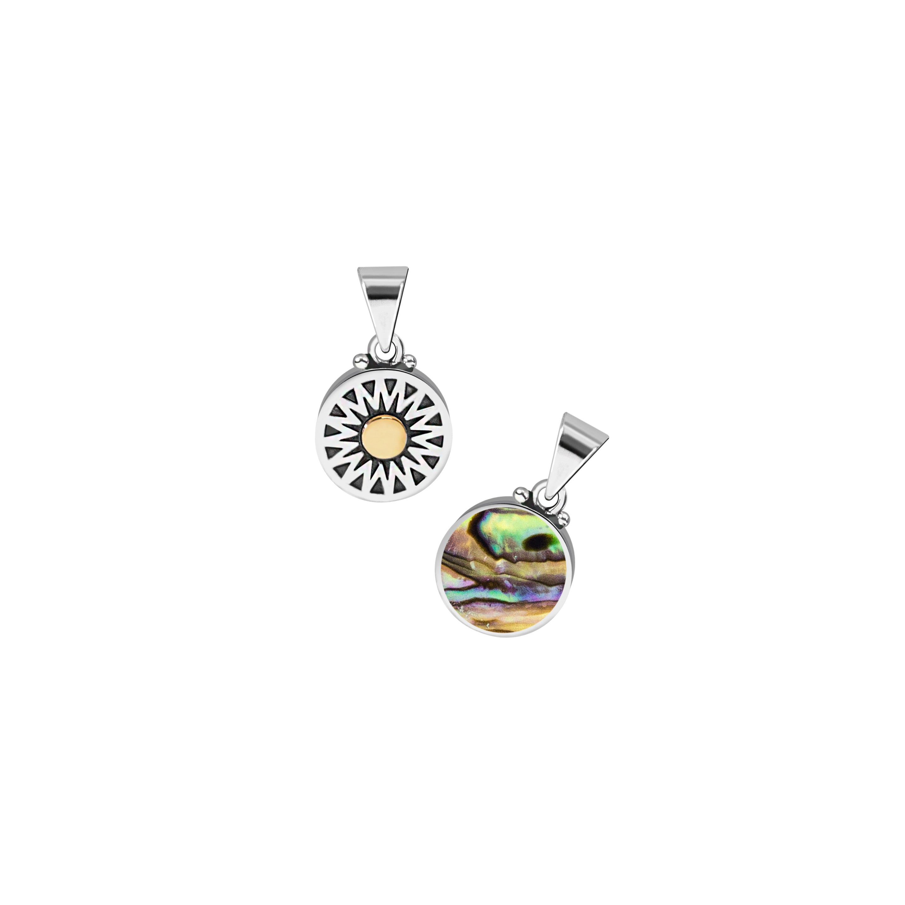 Mini Double Faced Pendant