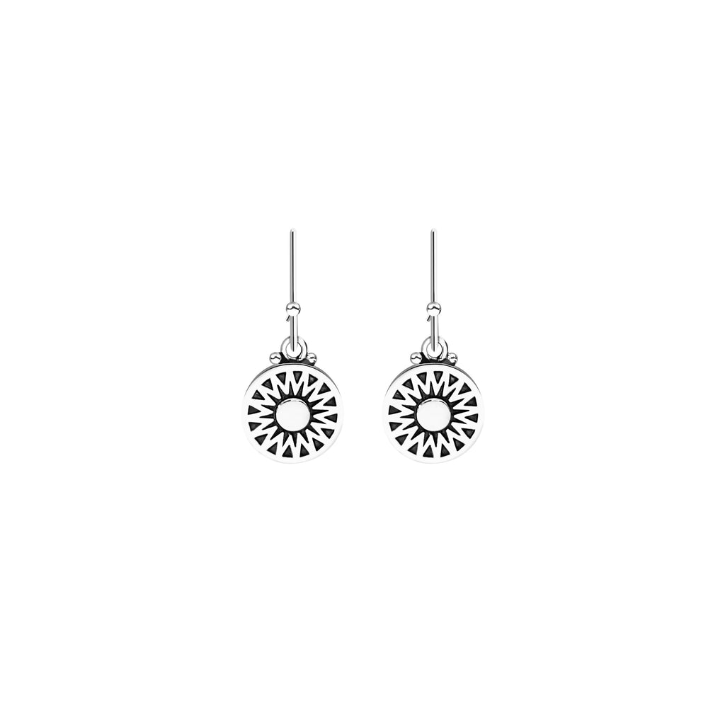 Hanging Crown Earrings