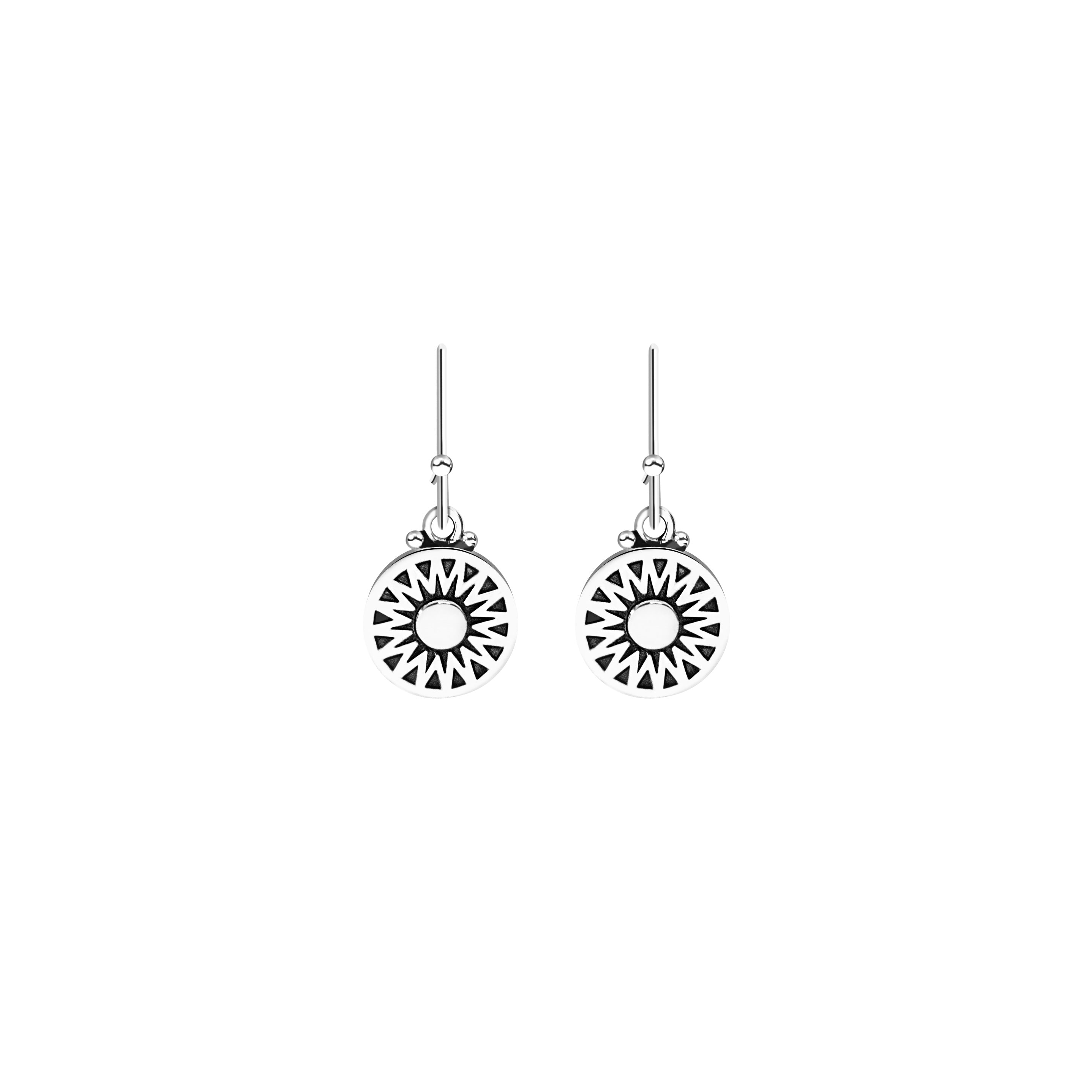 Hanging Crown Earrings