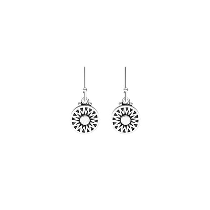 Hanging Crown Earrings