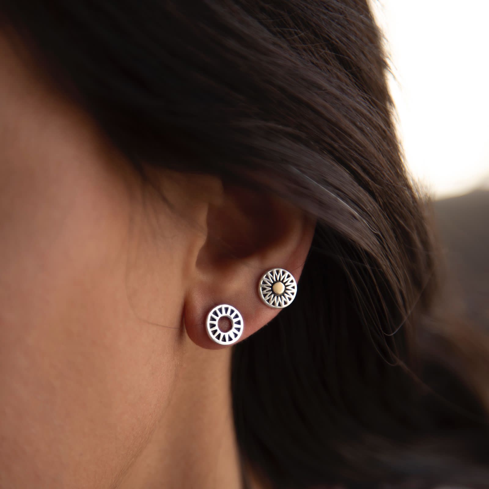 Mini Sun Earrings