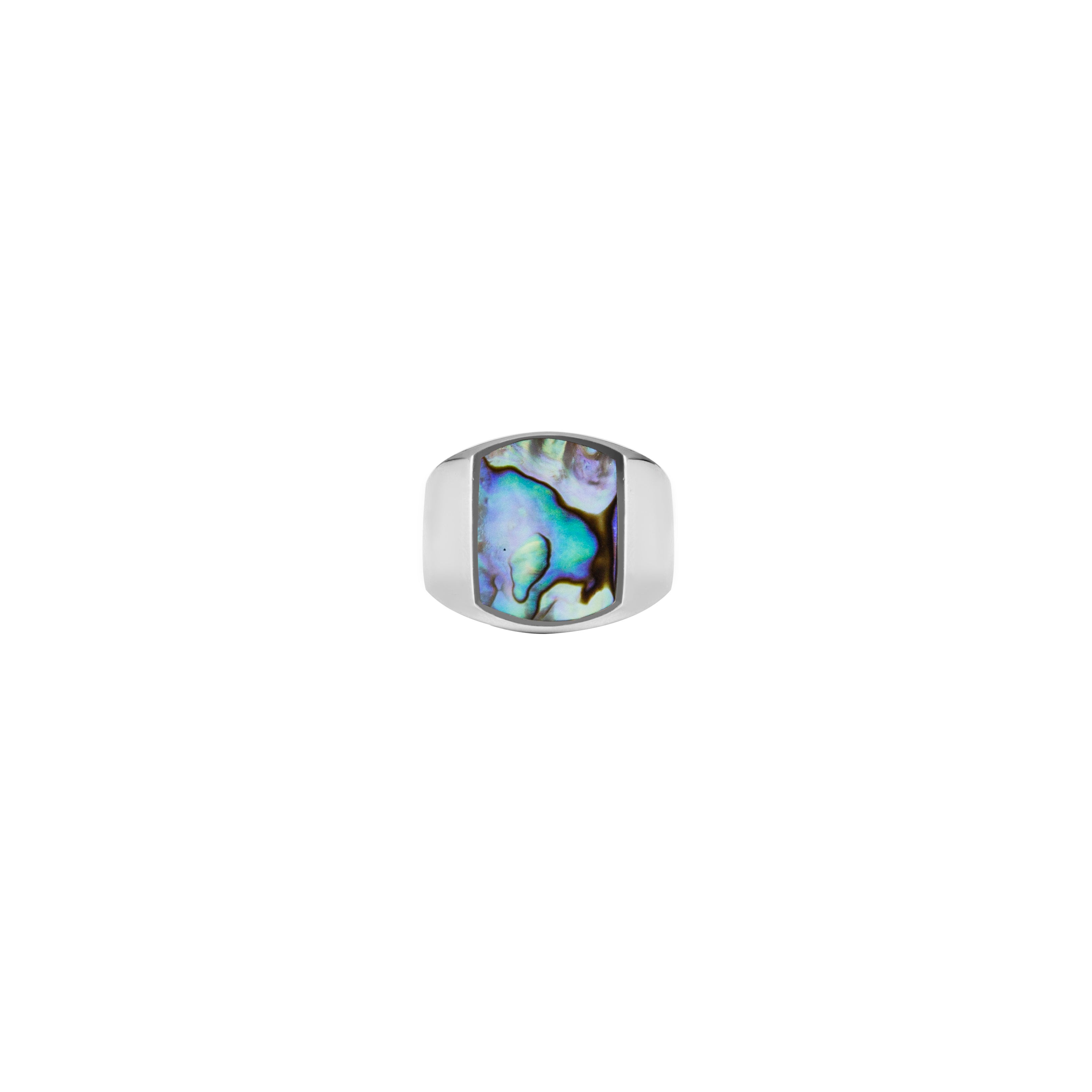 Tree Bark Signet Ring