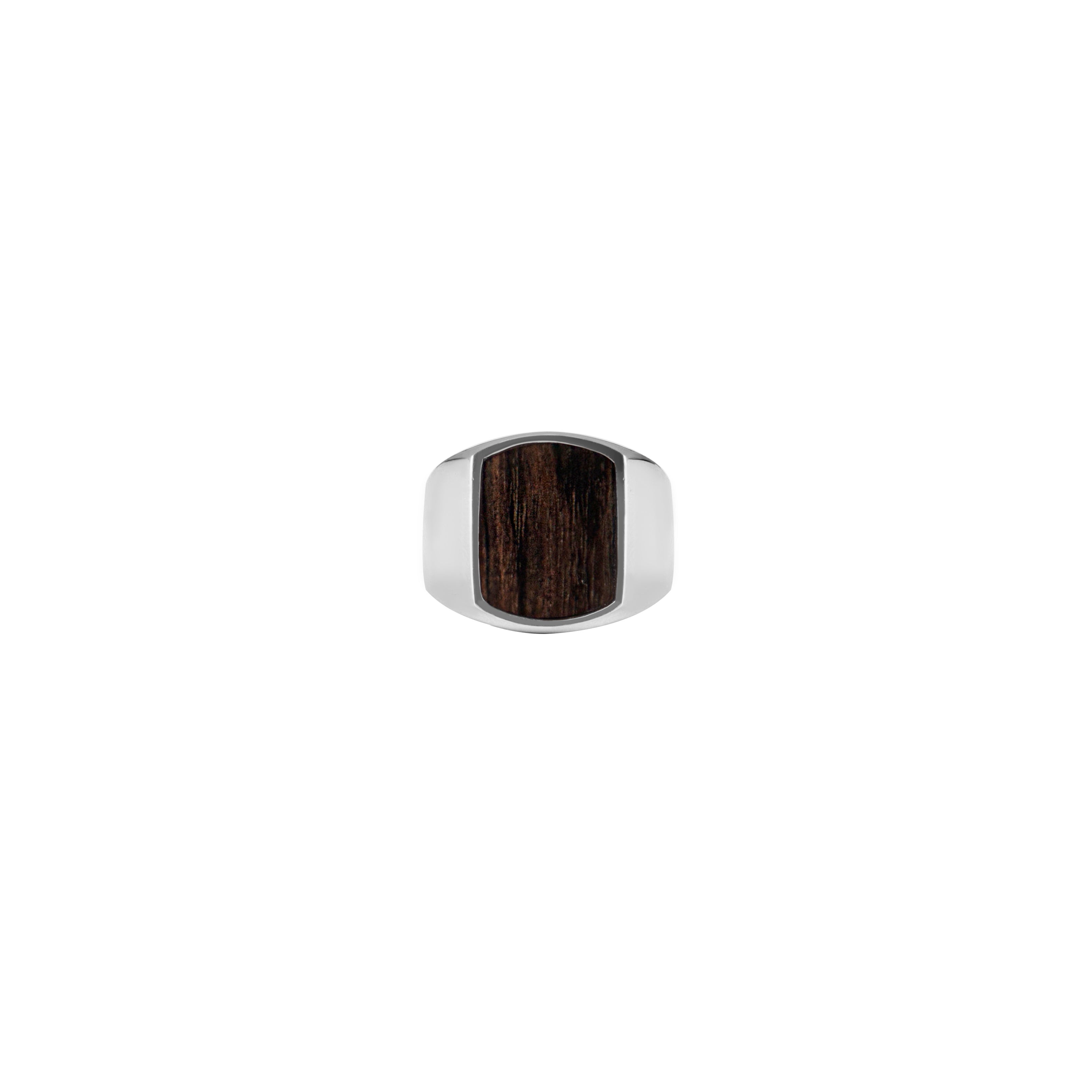 Tree Bark Signet Ring