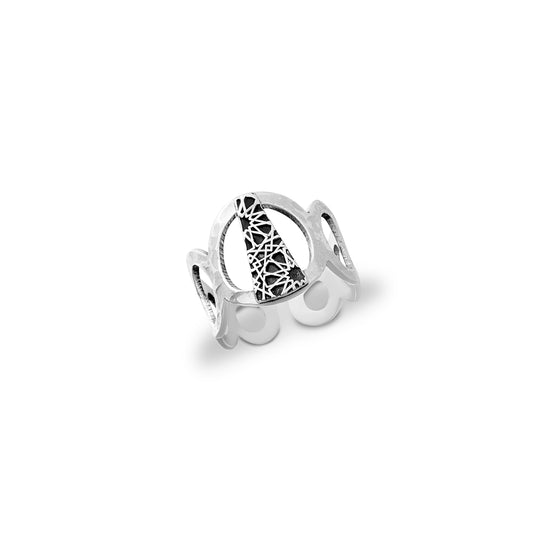 Aired Arabesque Ring